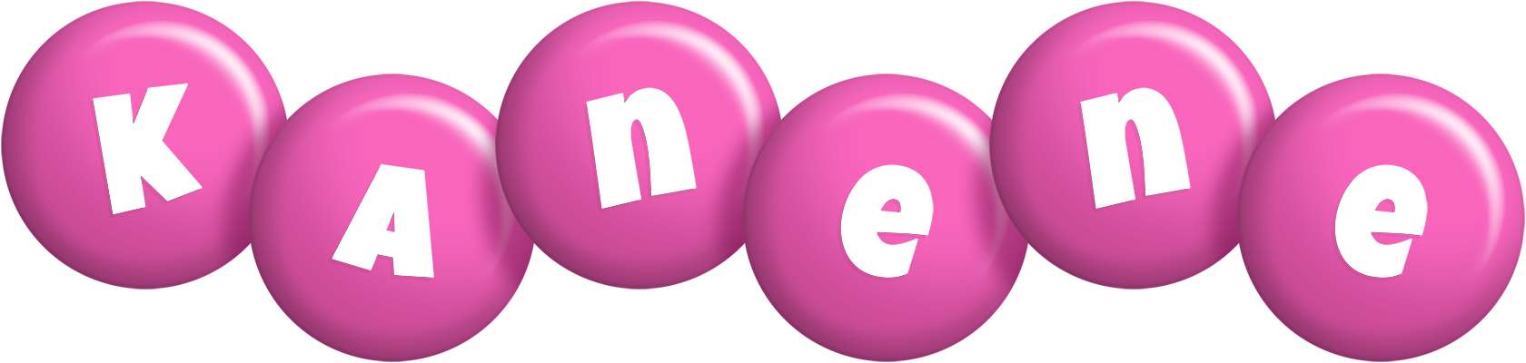Kanene candy-pink logo