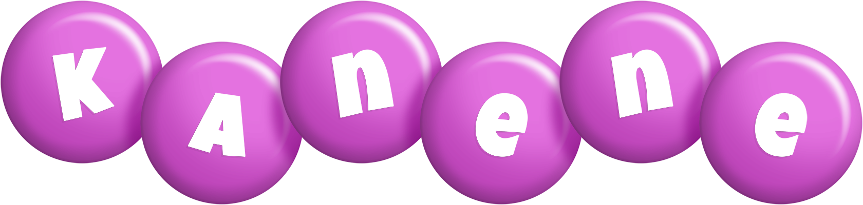 Kanene candy-purple logo