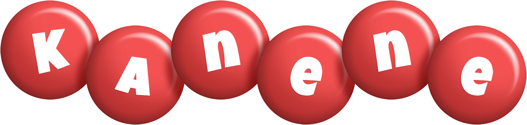 Kanene candy-red logo