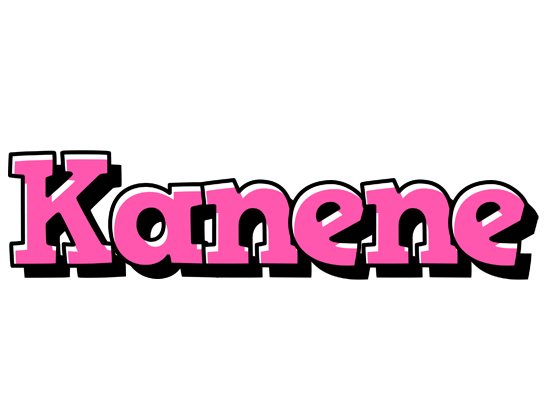Kanene girlish logo