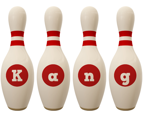 Kang bowling-pin logo