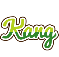 Kang golfing logo