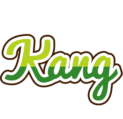 Kang golfing logo