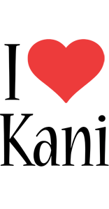 Kani i-love logo