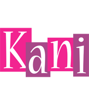 Kani whine logo