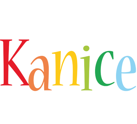 Kanice birthday logo