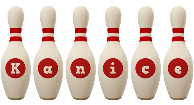 Kanice bowling-pin logo