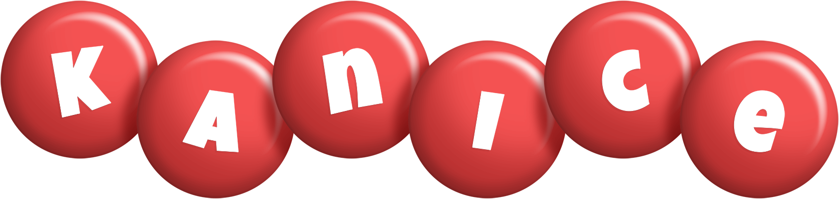 Kanice candy-red logo