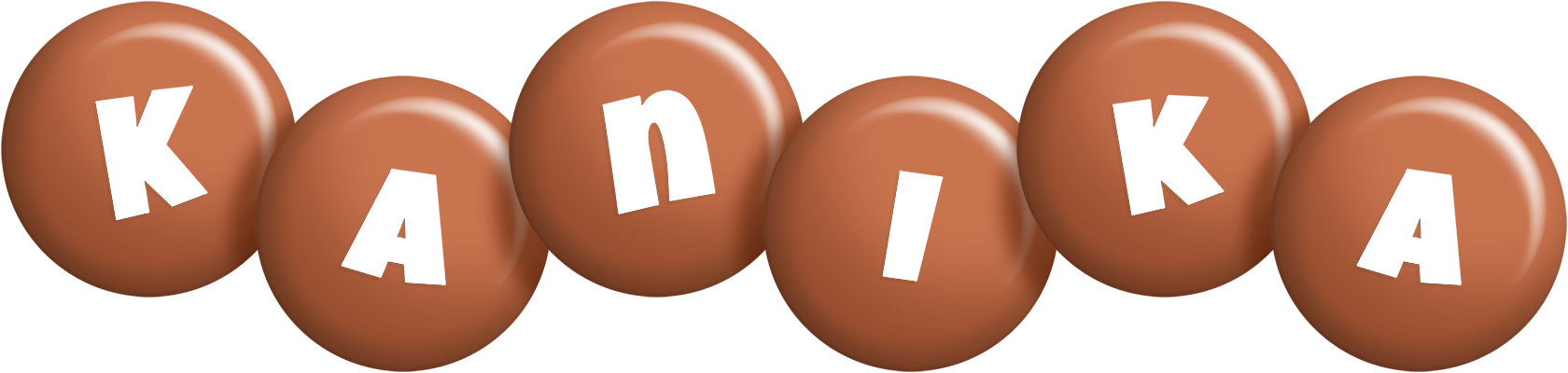 Kanika candy-brown logo