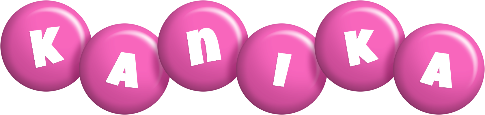 Kanika candy-pink logo