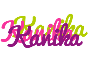 Kanika flowers logo