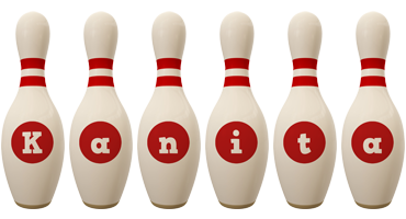 Kanita bowling-pin logo