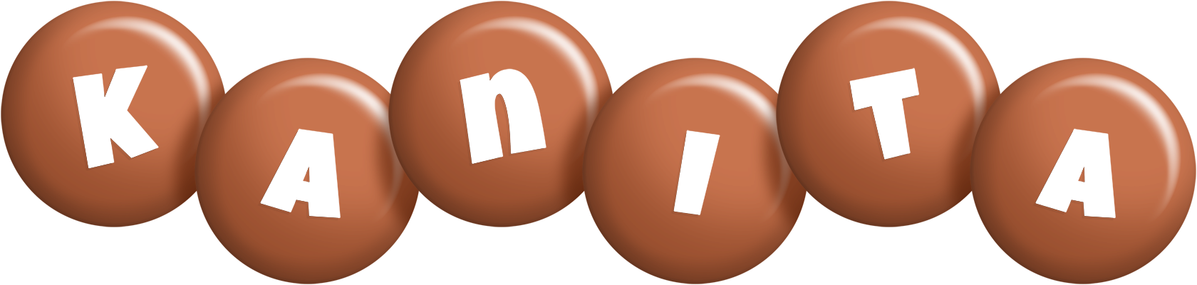 Kanita candy-brown logo