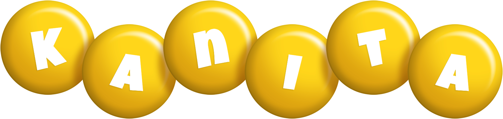 Kanita candy-yellow logo