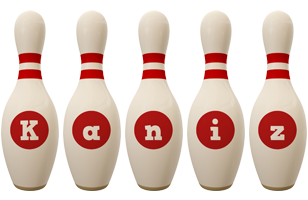 Kaniz bowling-pin logo