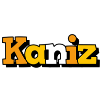 Kaniz cartoon logo