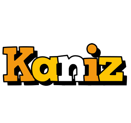 Kaniz cartoon logo