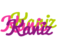 Kaniz flowers logo