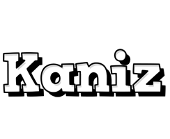 Kaniz snowing logo