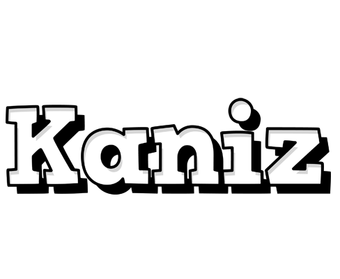 Kaniz snowing logo