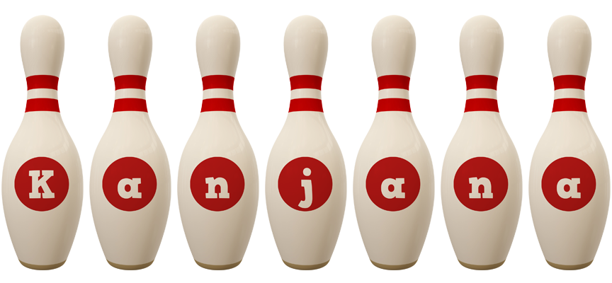 Kanjana bowling-pin logo