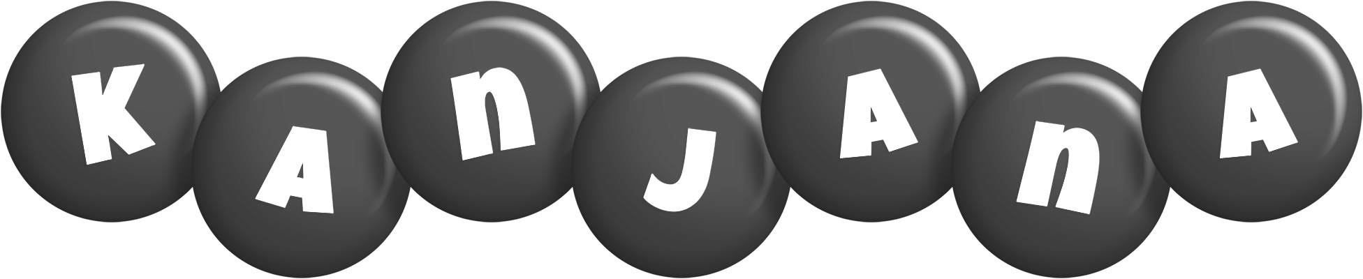 Kanjana candy-black logo