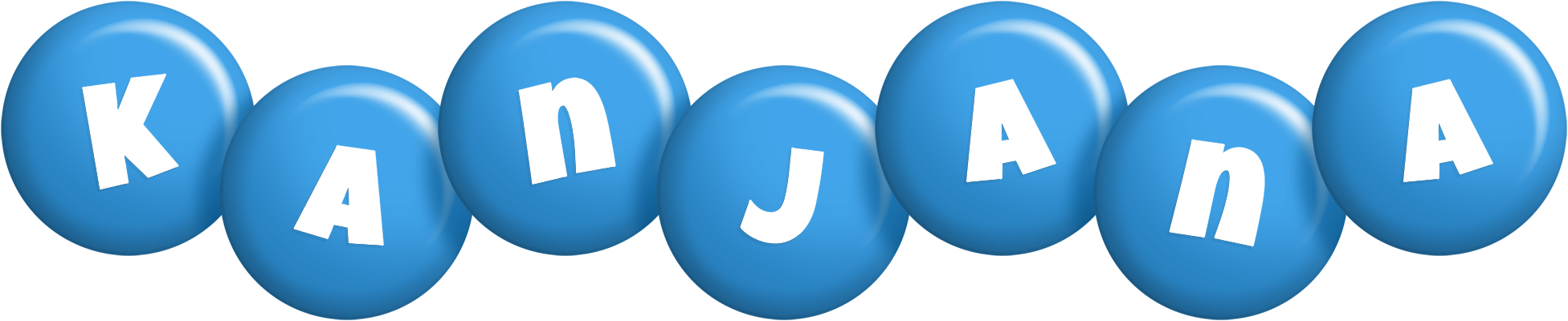 Kanjana candy-blue logo