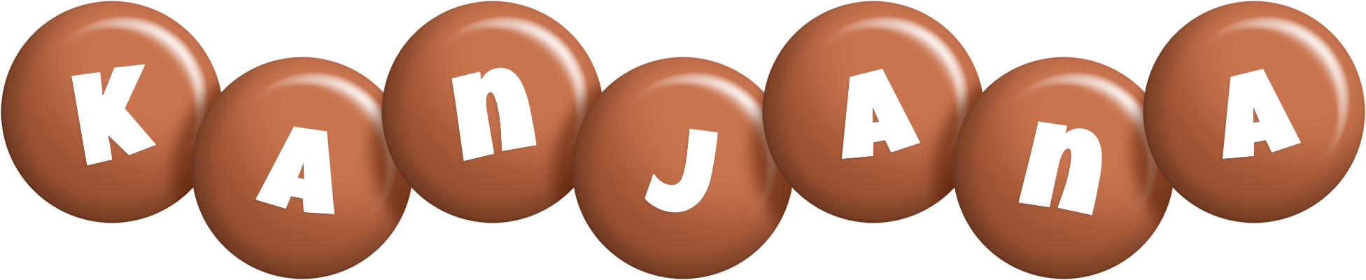 Kanjana candy-brown logo