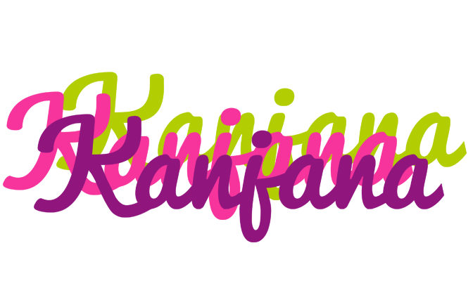 Kanjana flowers logo
