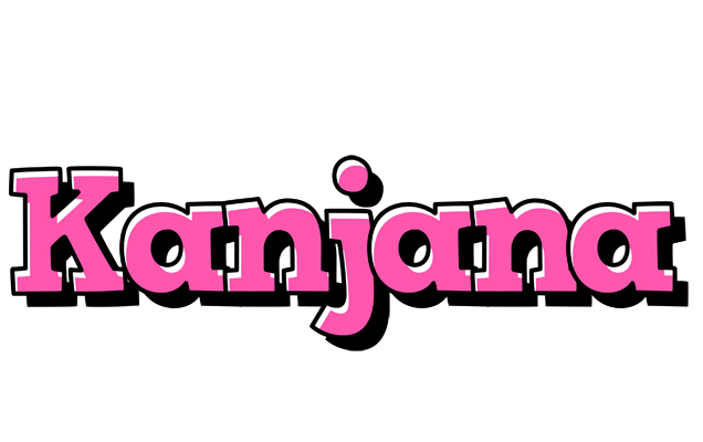 Kanjana girlish logo