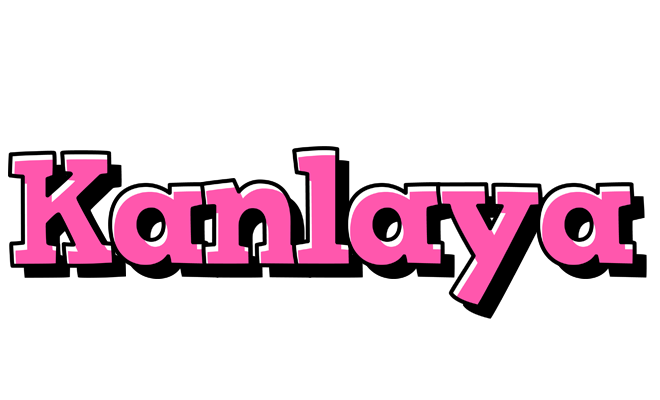 Kanlaya girlish logo