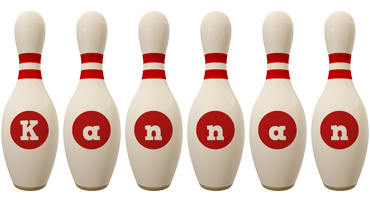 Kannan bowling-pin logo