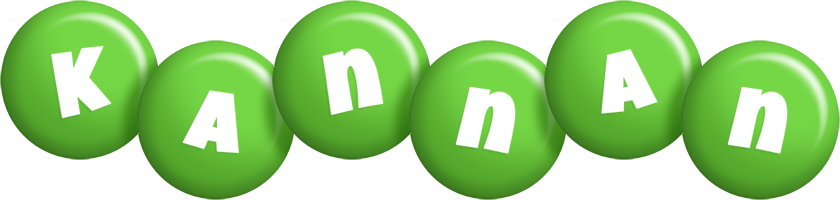 Kannan candy-green logo