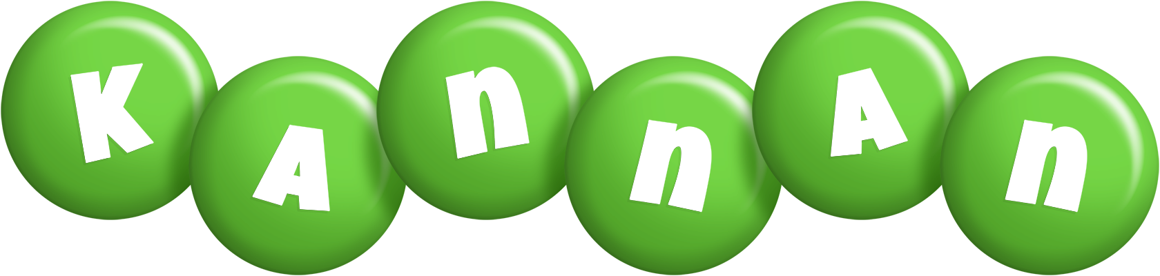 Kannan candy-green logo