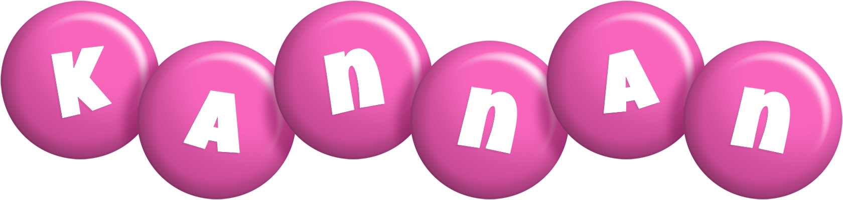 Kannan candy-pink logo