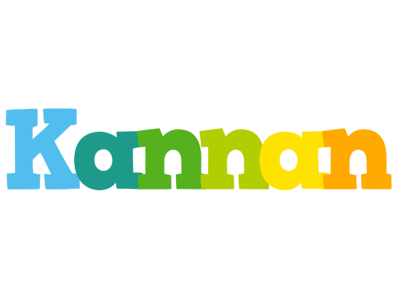 Kannan rainbows logo