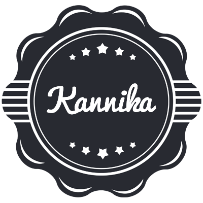 Kannika badge logo