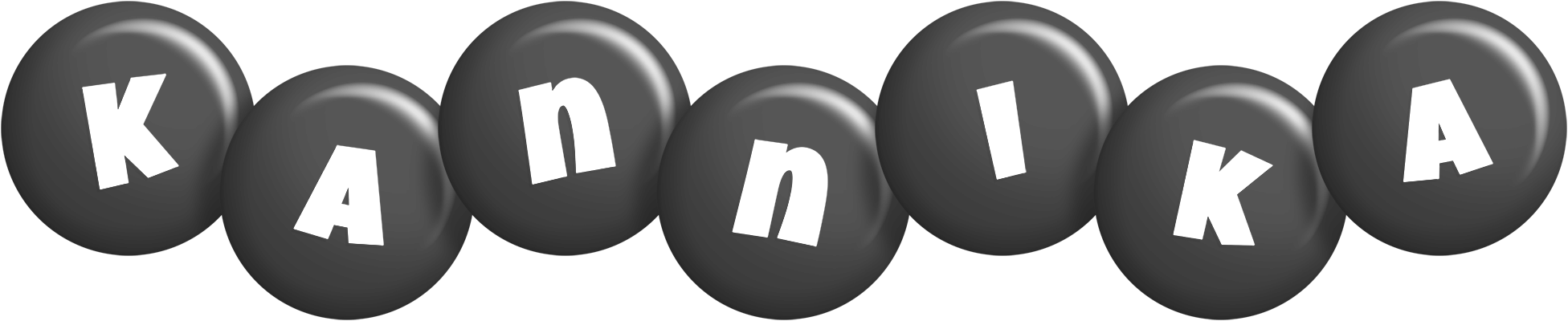 Kannika candy-black logo