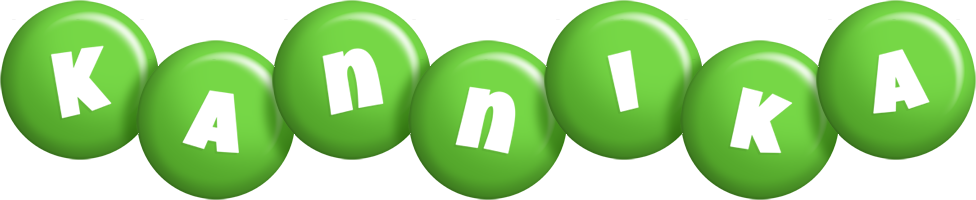 Kannika candy-green logo
