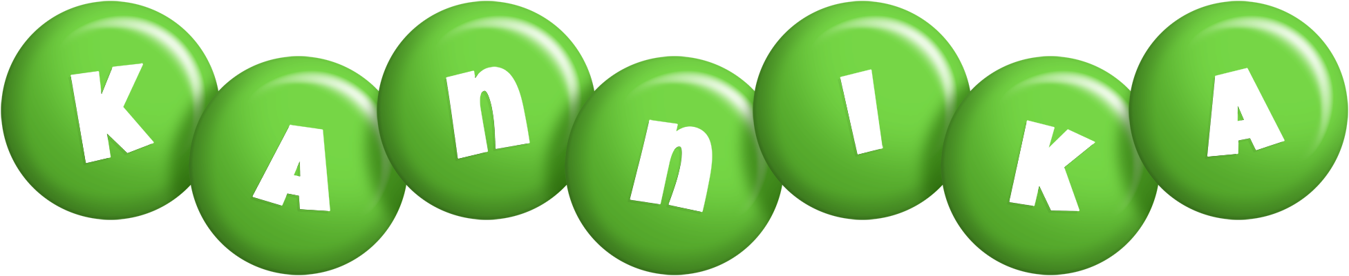 Kannika candy-green logo