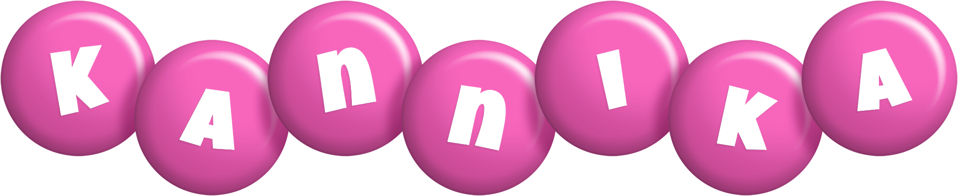 Kannika candy-pink logo
