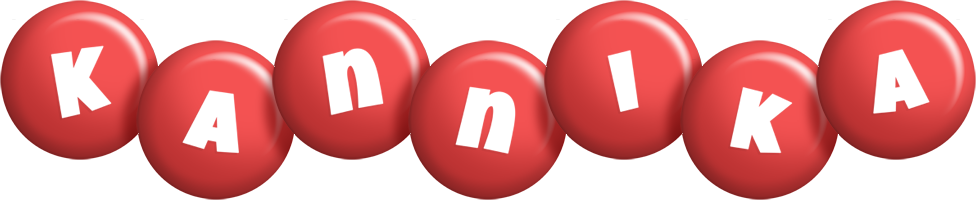 Kannika candy-red logo