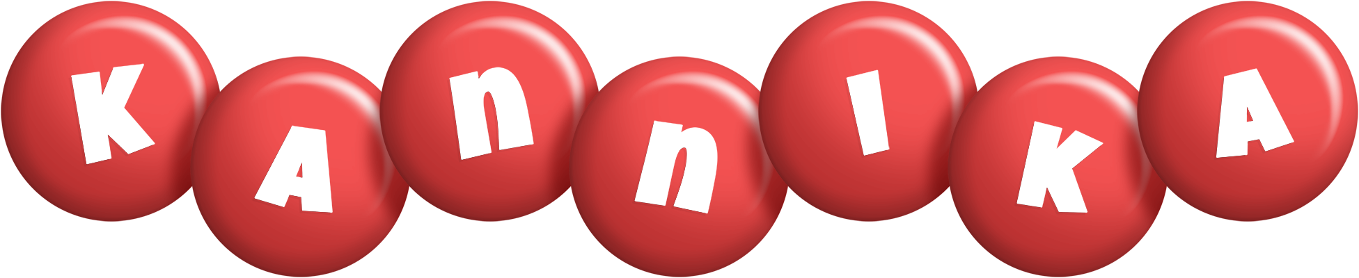 Kannika candy-red logo
