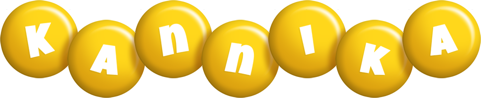 Kannika candy-yellow logo