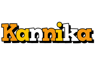 Kannika cartoon logo