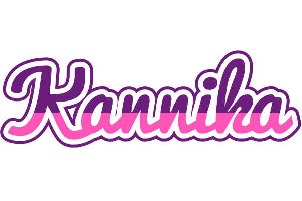 Kannika cheerful logo