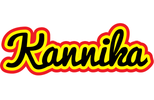 Kannika flaming logo