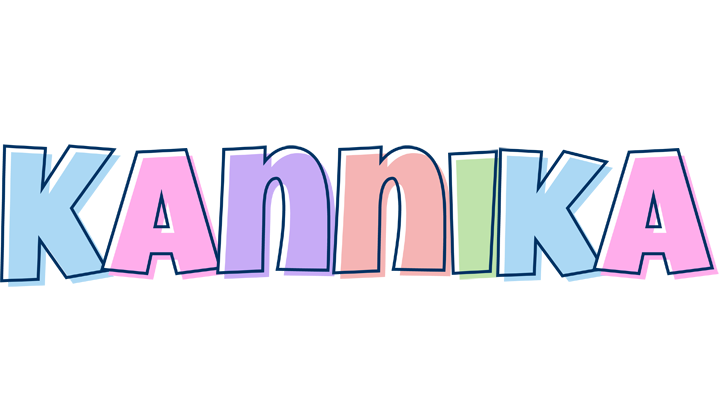Kannika pastel logo