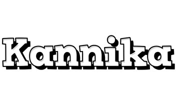 Kannika snowing logo