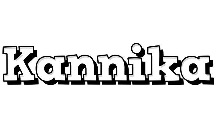 Kannika snowing logo